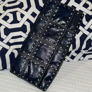 Navy Michael Kors clutch